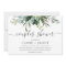 Eucalyptus Green Foliage Couples Shower