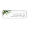 Eucalyptus Green Foliage Return Address