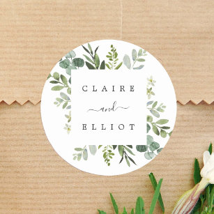 Eucalyptus Wedding Stickers & Labels - 1,000 Results