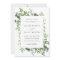 Eucalyptus Green Foliage Wedding Photo