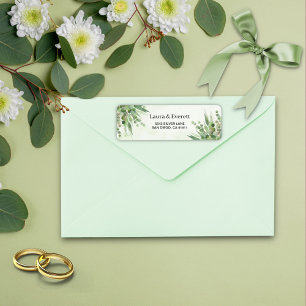 Eucalyptus Green Gold Foliage Label