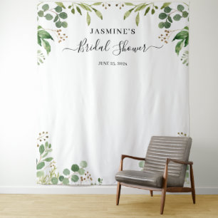Eucalyptus Greenery Bridal Shower Backdrop
