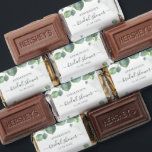 Eucalyptus Greenery Bridal Shower Party Hershey's Miniatures<br><div class="desc">Eucalyptus Greenery Elegant Blush Bridal Shower Hershey's Miniatures. 

TIP: Check out below for other wedding and pre wedding preparation events items including bridal shower invitations,  thank you cards,  champagne labels etc collection suite for this design!</div>