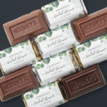 Eucalyptus Greenery Bridal Shower Party Hershey's Miniatures<br><div class="desc">Eucalyptus Greenery Elegant Blush Bridal Shower Hershey's Miniatures. 

TIP: Check out below for other wedding and pre wedding preparation events items including bridal shower invitations,  thank you cards,  champagne labels etc collection suite for this design!</div>