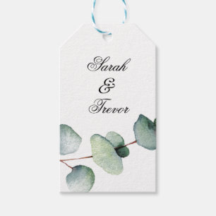 Eucalyptus Greenery Elegant Gift Tag