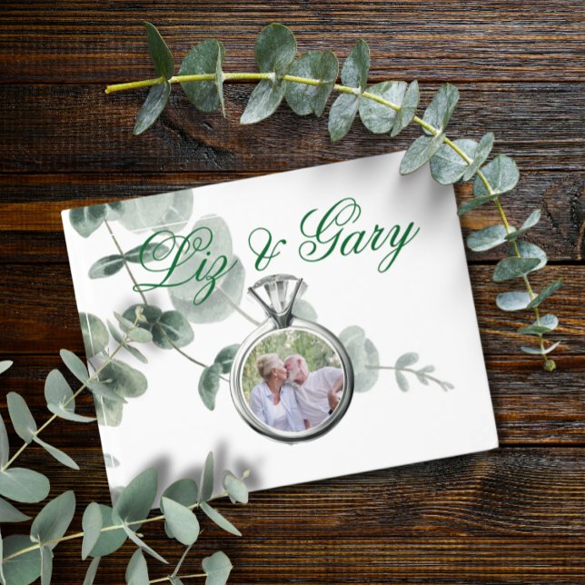 Eucalyptus Greenery Elegant Wedding  Guest Book (Creator Uploaded)
