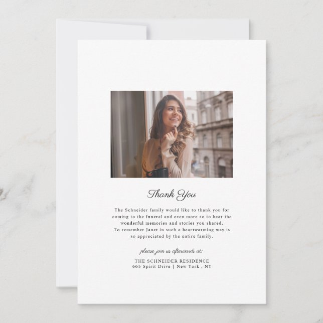 Eucalyptus Greenery | Funeral Memorial Program (Front)