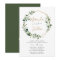 Eucalyptus Greenery Gold Geometric Frame Wedding