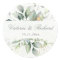Eucalyptus Greenery Gold Leaves Elegant