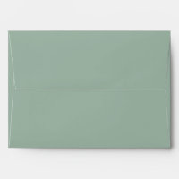 Watercolor Paper Texture A7 5x7 Wedding Invitation Envelope