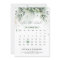 Eucalyptus Greenery Gum Botanical Rustic Calendar