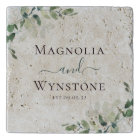 Eucalyptus Greenery Monogram Wedding 