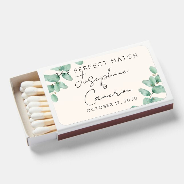 Eucalyptus Greenery Perfect Match Minimalist (Front Open)