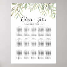 Eucalyptus Greenery Simple Wedding