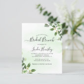 Eucalyptus Greenery Succulent bridal brunch (Standing Front)