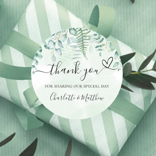 Eucalyptus Wedding Stickers & Labels - 1,000 Results