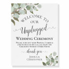 Eucalyptus & Greenery Unplugged Wedding Ceremony