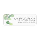 Eucalyptus Greenery Watercolor Return Address