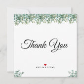 eucalyptus greenery wedding (Front)