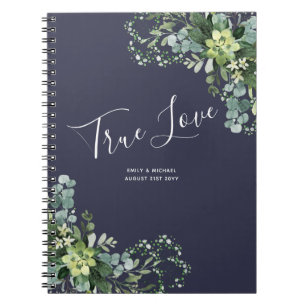 Eucalyptus Greenery Wedding Foliage Babys Breath Notebook