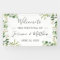 Eucalyptus Greenery Wedding Party Banner