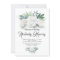 Eucalyptus Greenery White Floral Bridal Shower