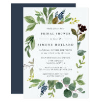 Eucalyptus Grove Bridal Shower Invitation