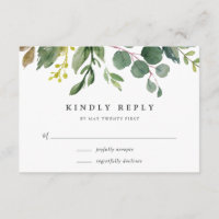 Eucalyptus Grove RSVP Card