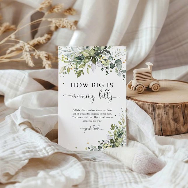 Eucalyptus How Big is Mommy's Belly Game (Creator Uploaded)