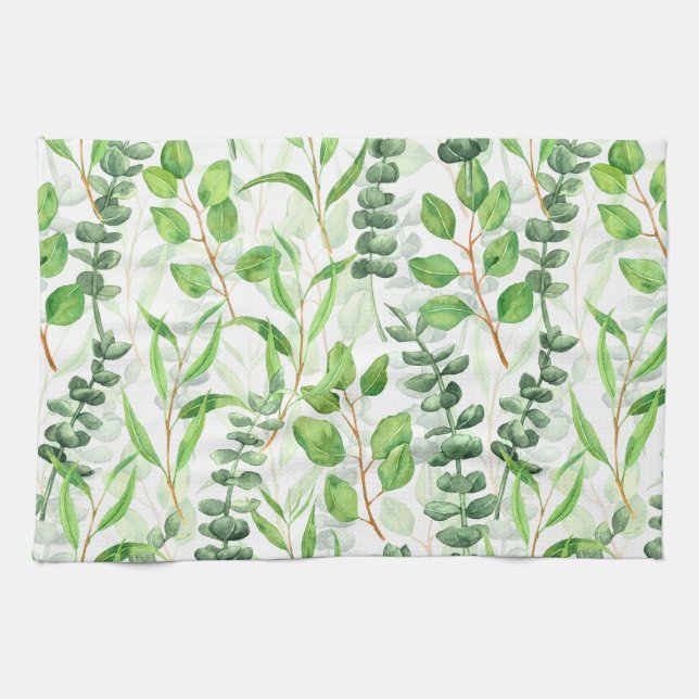 Eucalyptus Kitchen Towel (Horizontal)