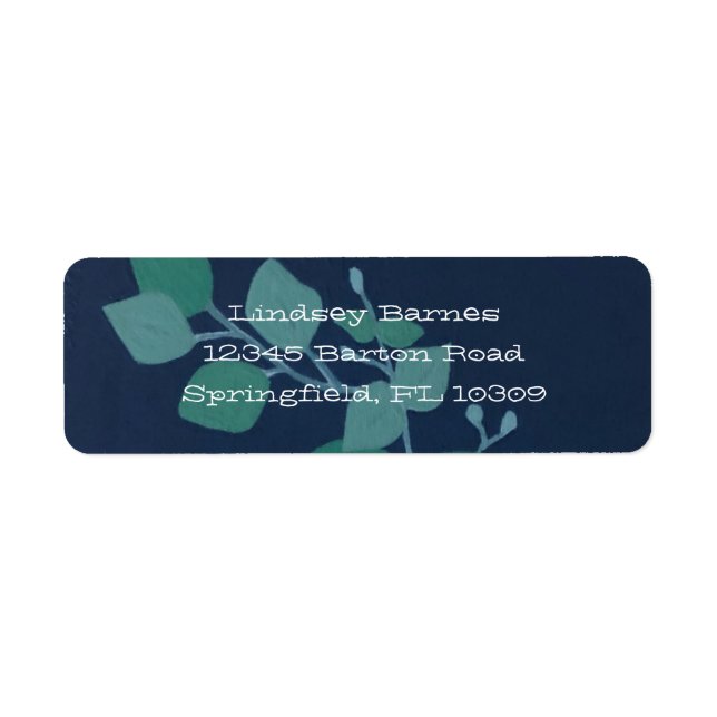 Eucalyptus Label (Front)