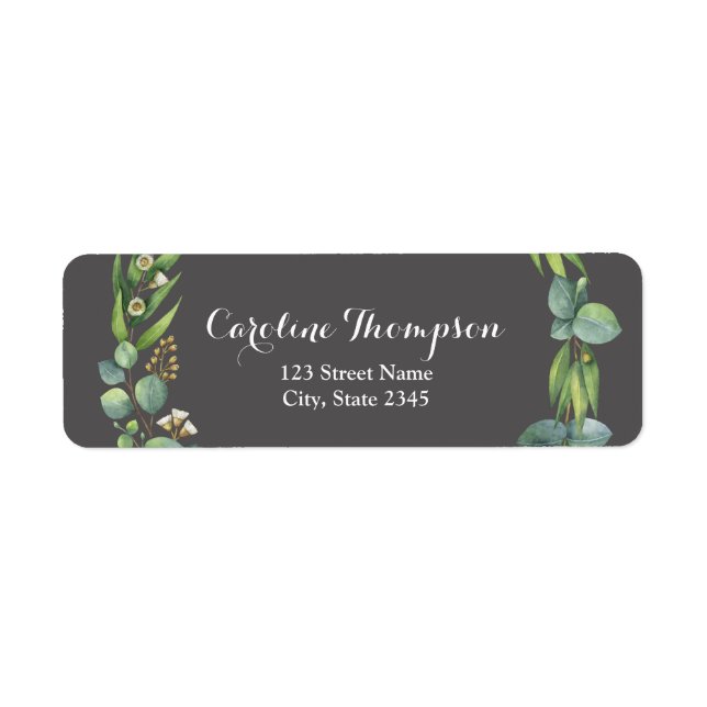 Eucalyptus Label (Front)
