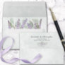 Eucalyptus & Lavender Rustic Boho Chic Wedding Envelope