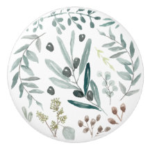 Eucalyptus Leaf Door/Drawer Knob