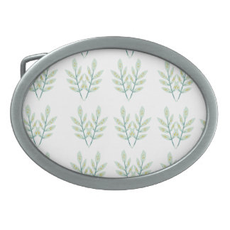 Eucalyptus Leaves Belt Buckle – Minimalist Botanic
