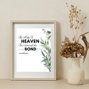 Eucalyptus Leaves In Love Memory  Poster