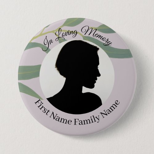 Eucalyptus memorial photo button