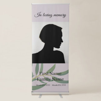 Eucalyptus memorial retractable banner