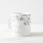 Eucalyptus Mother of the Bride Coffee Mug (Front Left)