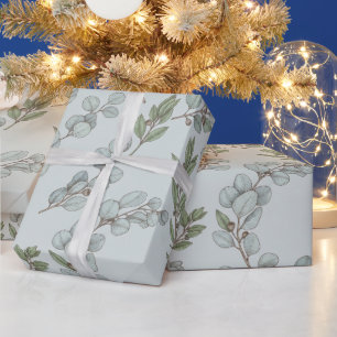 Eucalyptus & Olive Botanical Wrapping Paper