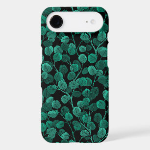 Eucalyptus on black iPhone 17 air case
