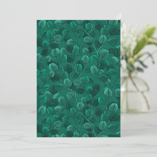 Eucalyptus on green (Standing Front)