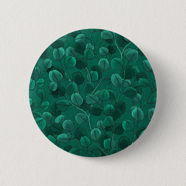 Eucalyptus on green button (Front)