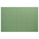Eucalyptus on Green Fabric