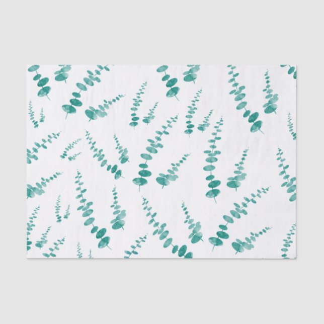 Eucalyptus Pattern Tissue Paper (Front)