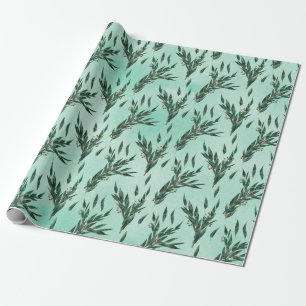 Eucalyptus Pattern Wrapping Paper