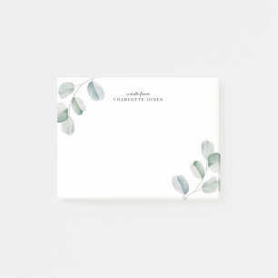 Eucalyptus Personalized Post-it Notes