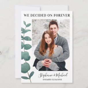 Eucalyptus Photo Engagement Announcement