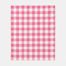 Eucalyptus Pink & White Gingham Check