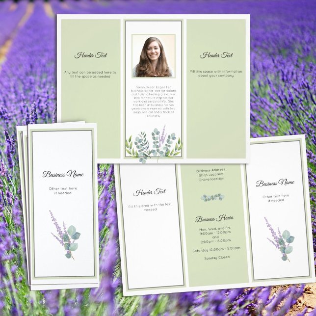 Eucalyptus Professional Business Photo Brochure Flyer (Creator Uploaded)